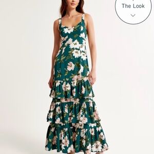 Abercrombie and Fitch Drama Maxi Dress size small